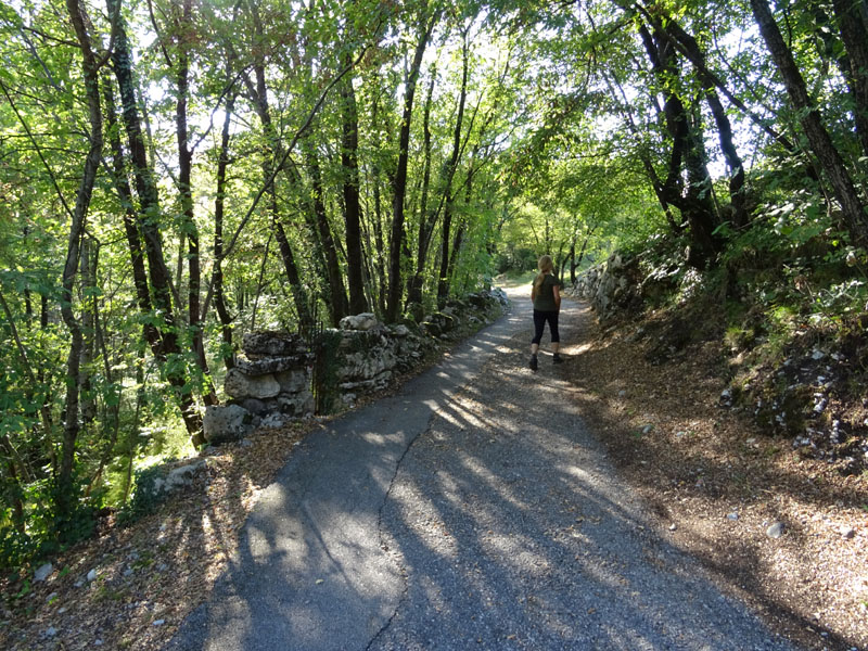 Giro del Monteghello -  sentiero F1 (Rovereto)